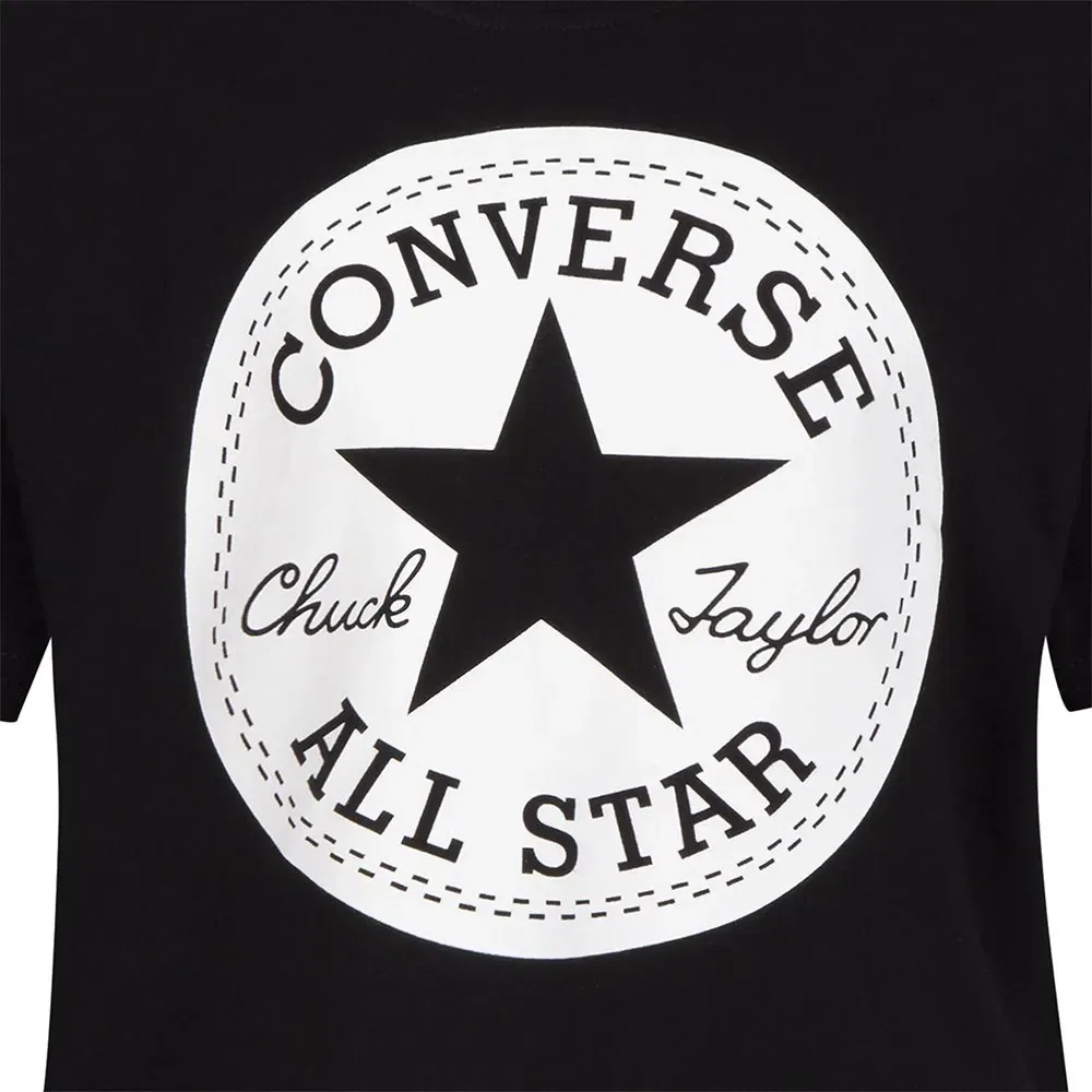 Футболка Sig Chuck Patch Boxy Converse Kids, черный — фото 3