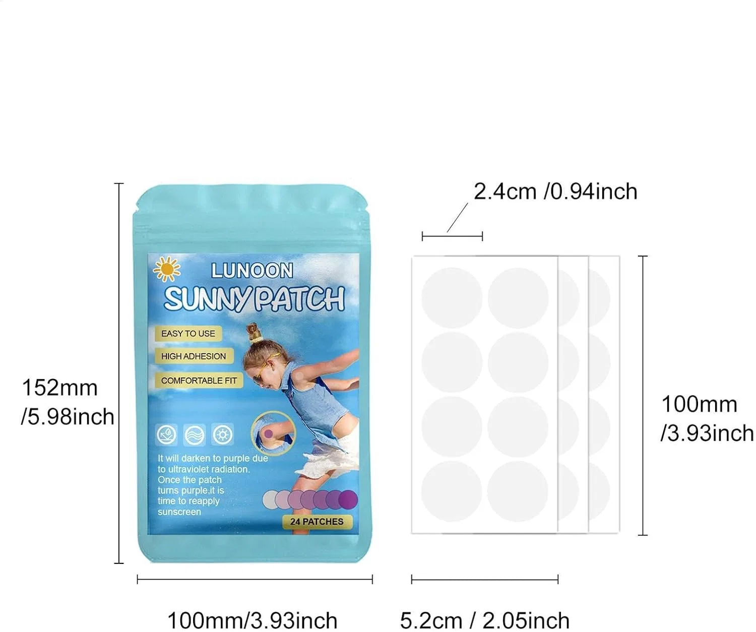 UV Sticker Sun Protection Sticker, Bkljkf, Single Attributes — фото 4