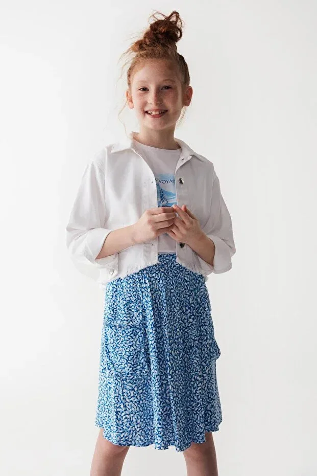 Детская куртка для девочек хлопковая Nk Kids, White — фото 2