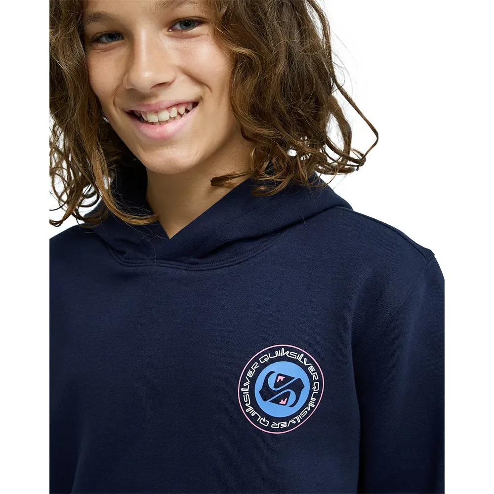 Худи Graphic Quiksilver, синий — фото 3