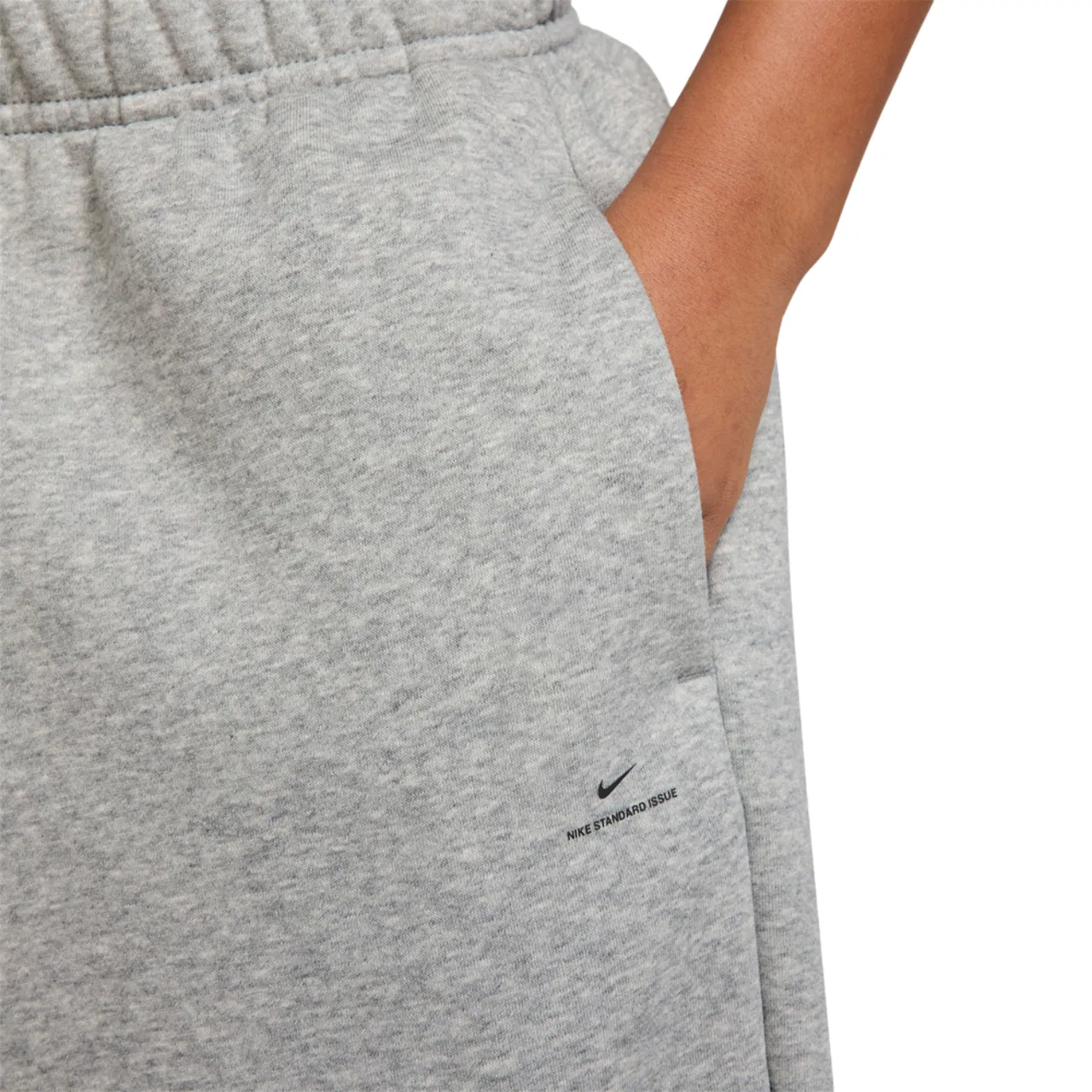 Детские спортивные штаны для мальчиков с флисом Nike Standard Issue Fleece Pant, Nike, Black/Gray — фото 3