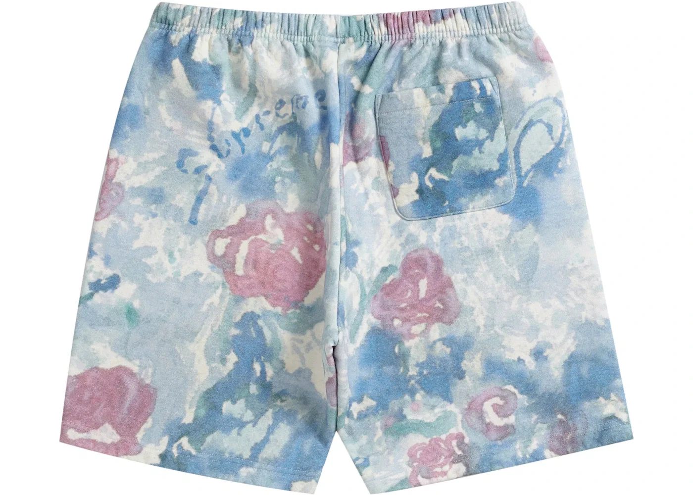 Мужские шорты с принтом Supreme Sweatshort, Watercolor Floral — фото 2