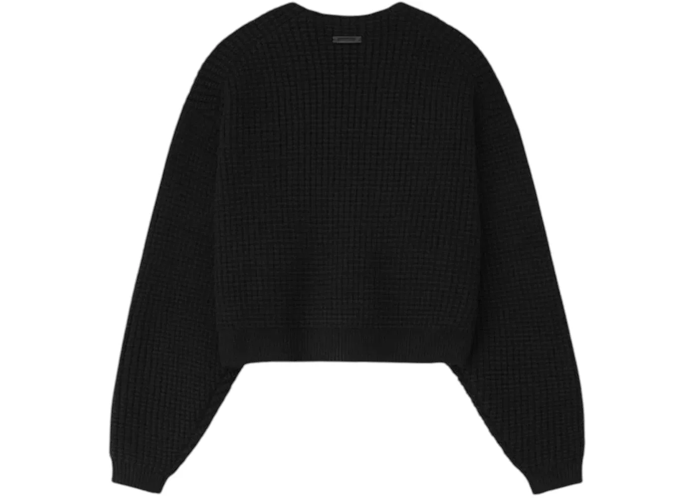 Женский свитер с высоким воротником Fear of God Essentials Sweater, Vintage Black — фото 2