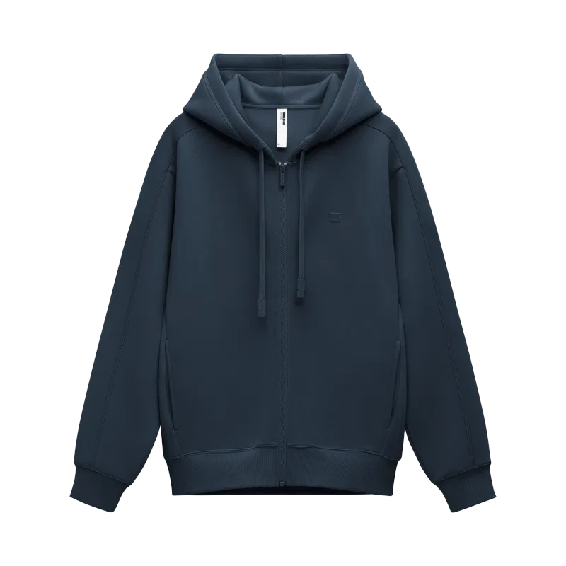 Детская куртка с капюшоном многослойная BANANA IN, Fleece-Lined Original Cow Blue
