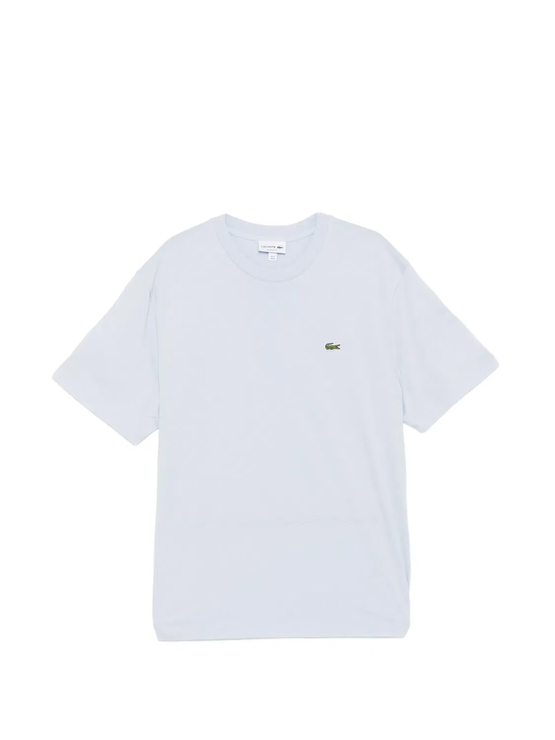 Футболка из хлопка Lacoste, голубой