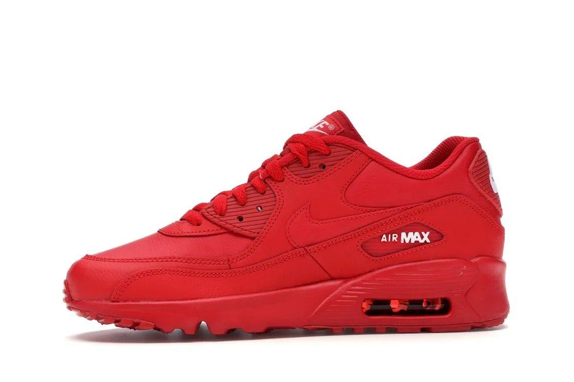Детские кроссовки Nike Air Max 90 University Red, цвет University Red/White-University Red — фото 3