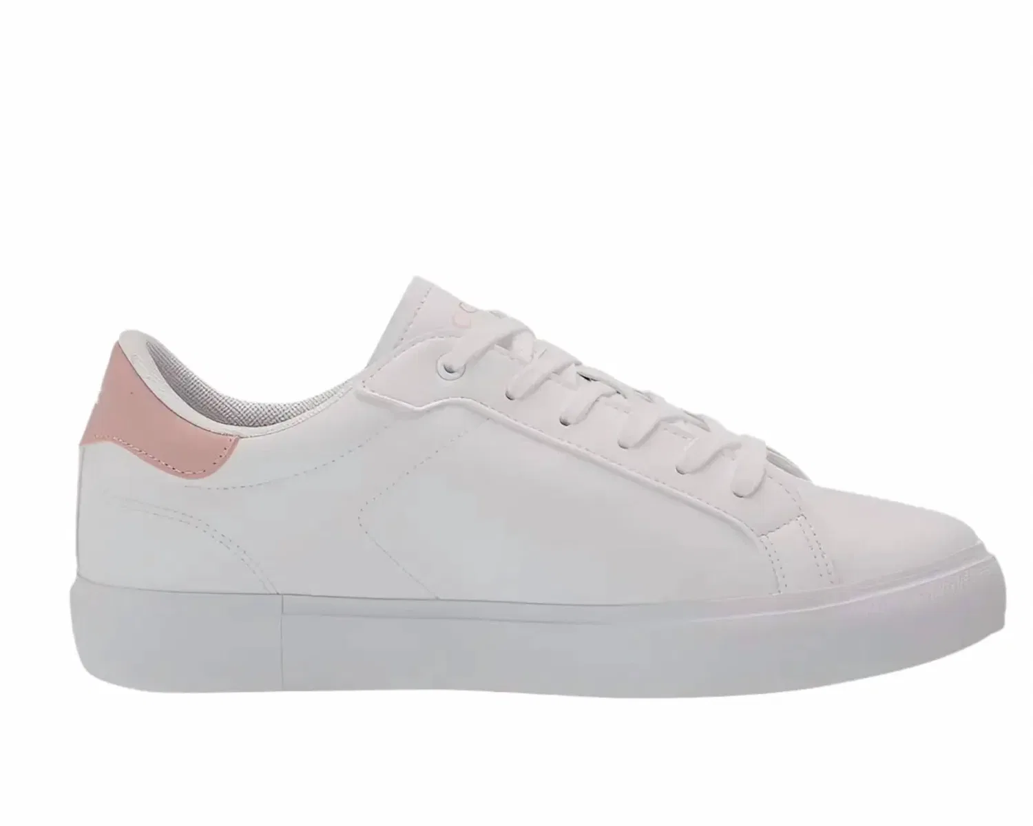 Детские кроссовки кожаные Powercourt 0721 1 Suc Lacoste, White/Light Pink