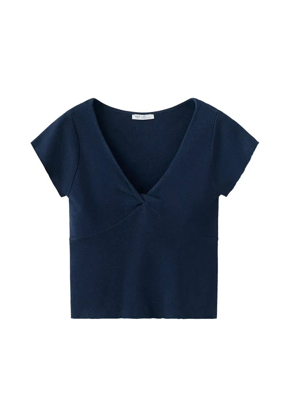 Футболка с принтом для подростков Mango Kids, Dark Blue — фото 4