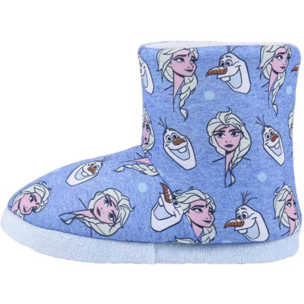 Детские тапочки с помпоном Disney Frozen, Цвет Hellblau — фото 3