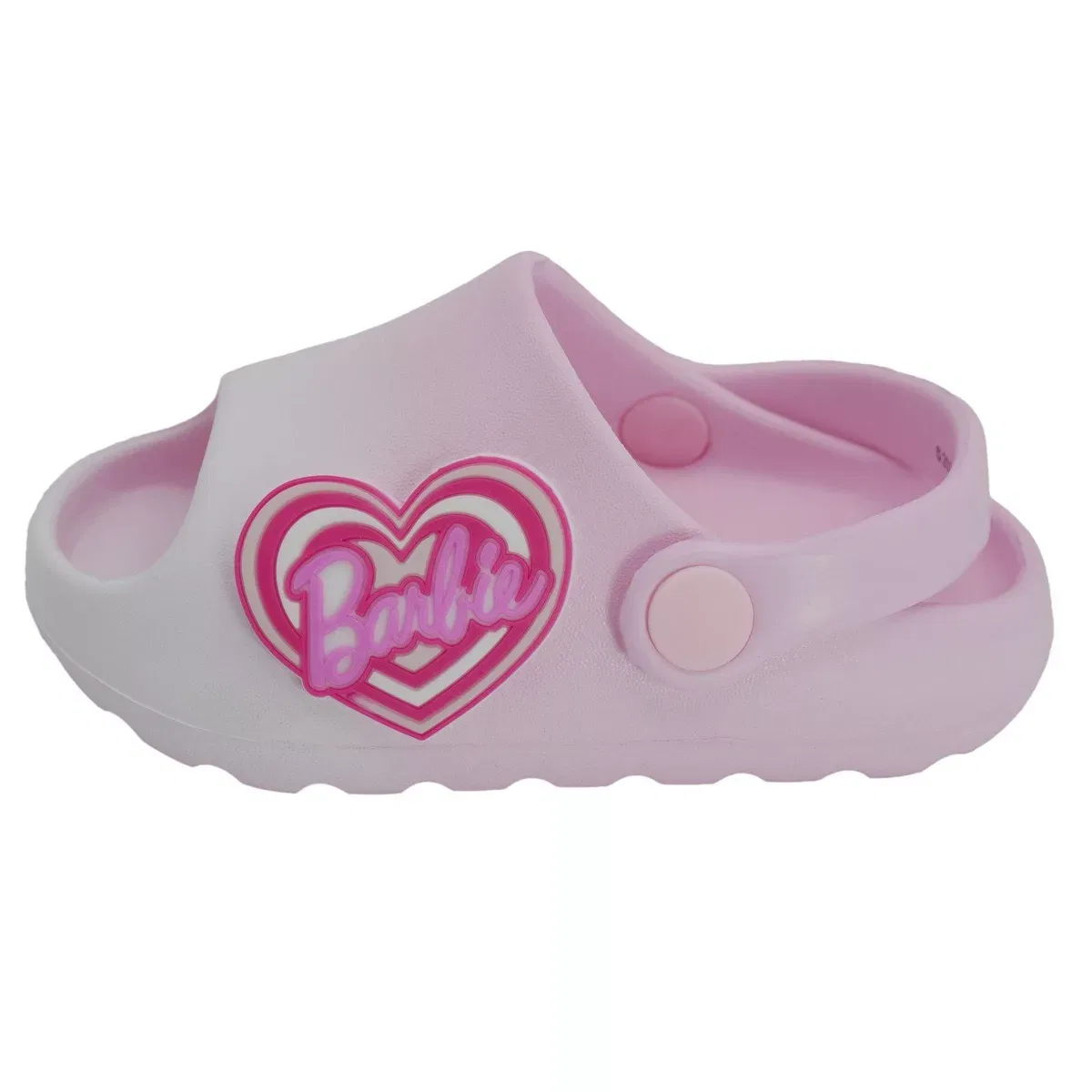 Детские сандалии-слайды с открытым носком Cloud Slide Barbie, Light Pink Ombre — фото 3
