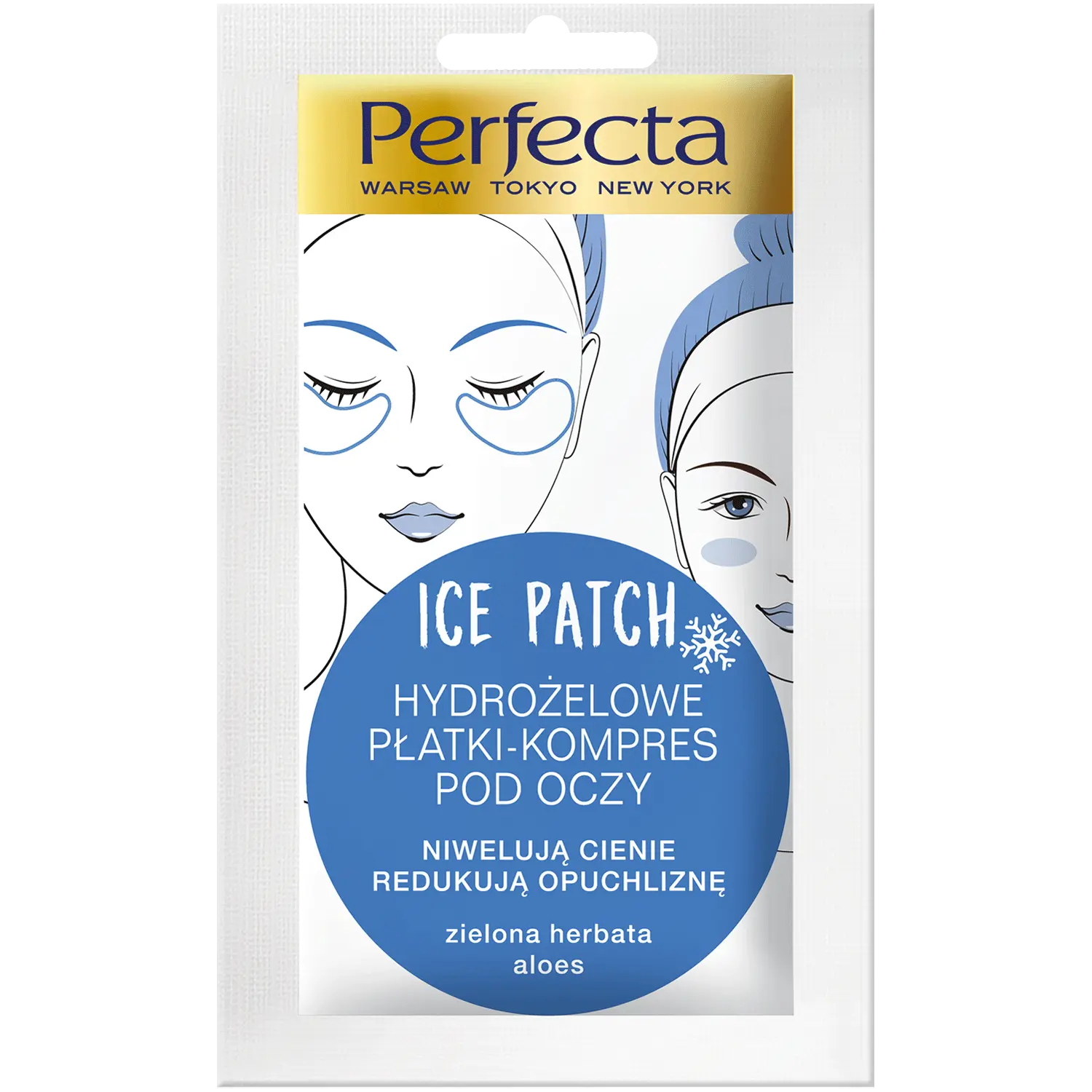 

Perfecta Eye Patch гидрогелевые патчи - компресс для глаз, 1 пара