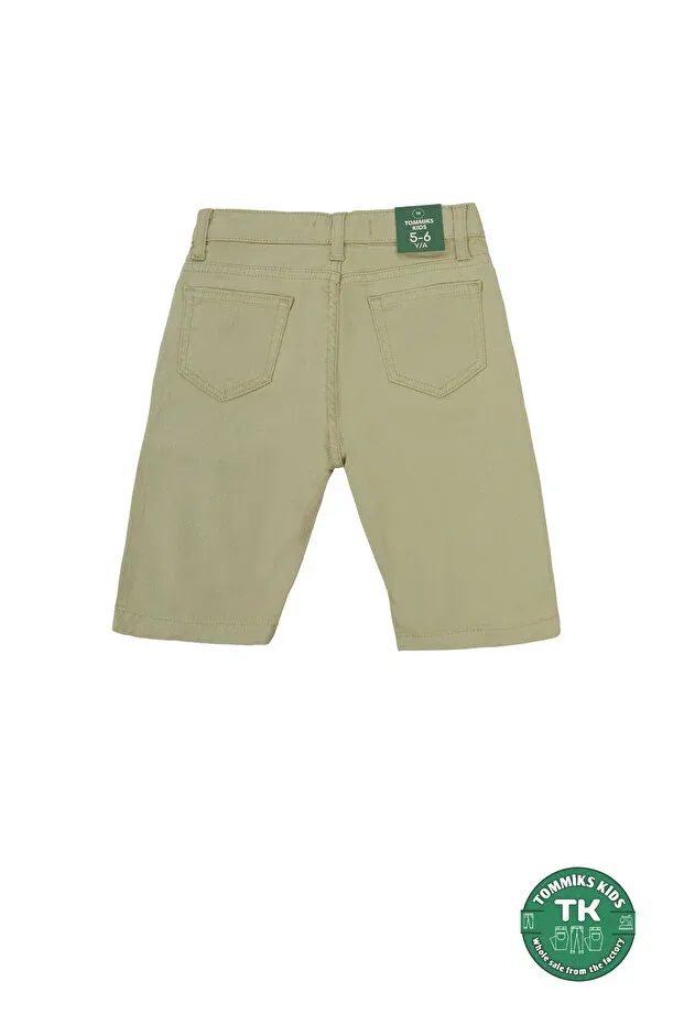 Детские шорты для мальчиков хлопковые Basics Tommiks Kids, Khaki — фото 2