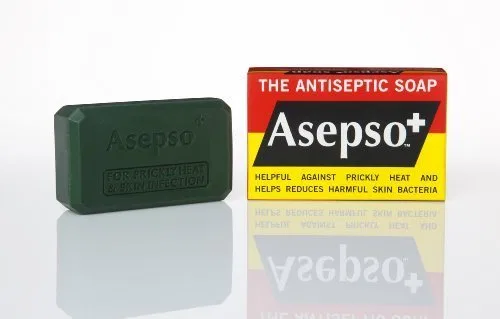 Антисептическое мыло Asepso, 12 шт по 80 г