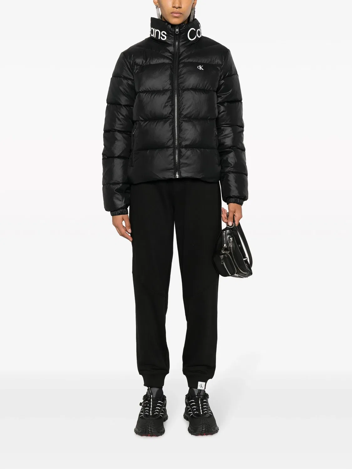 Спортивные брюки из джерси Calvin Klein, черный — фото 3