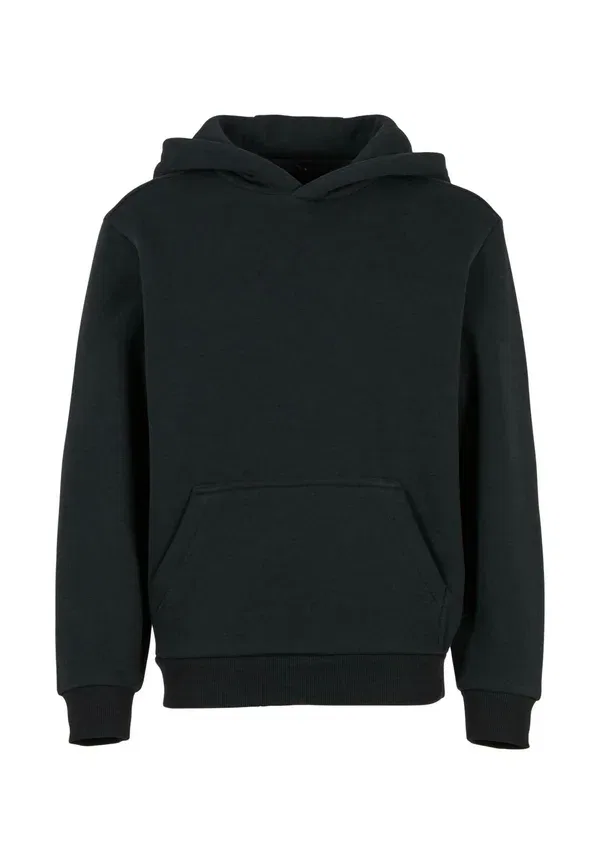 Худи хлопковое Kids fluffy hoody Urban Classics, черный — фото 3