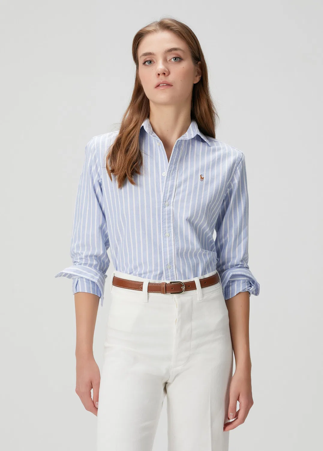 Рубашка Oxford Polo Ralph Lauren, blue