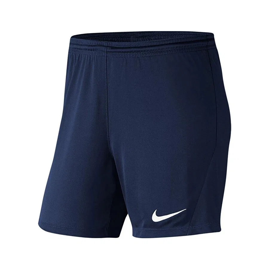 Шорты спортивные женские с технологией Dri-Fit Park III Nike, L, Темно-синий
