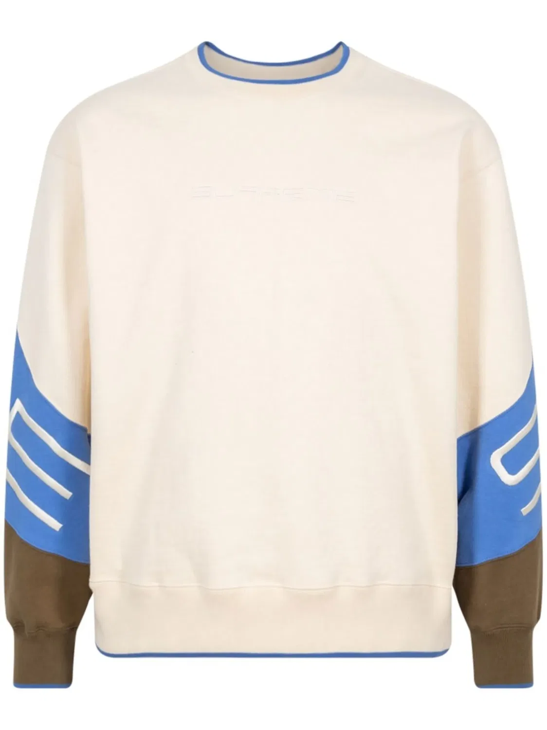 Свитшот с круглым вырезом, эластичный Supreme, нейтральные
