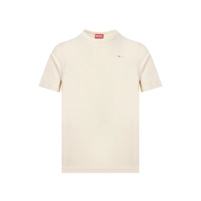 Футболка с круглым вырезом, мужская, DIESEL, Beige