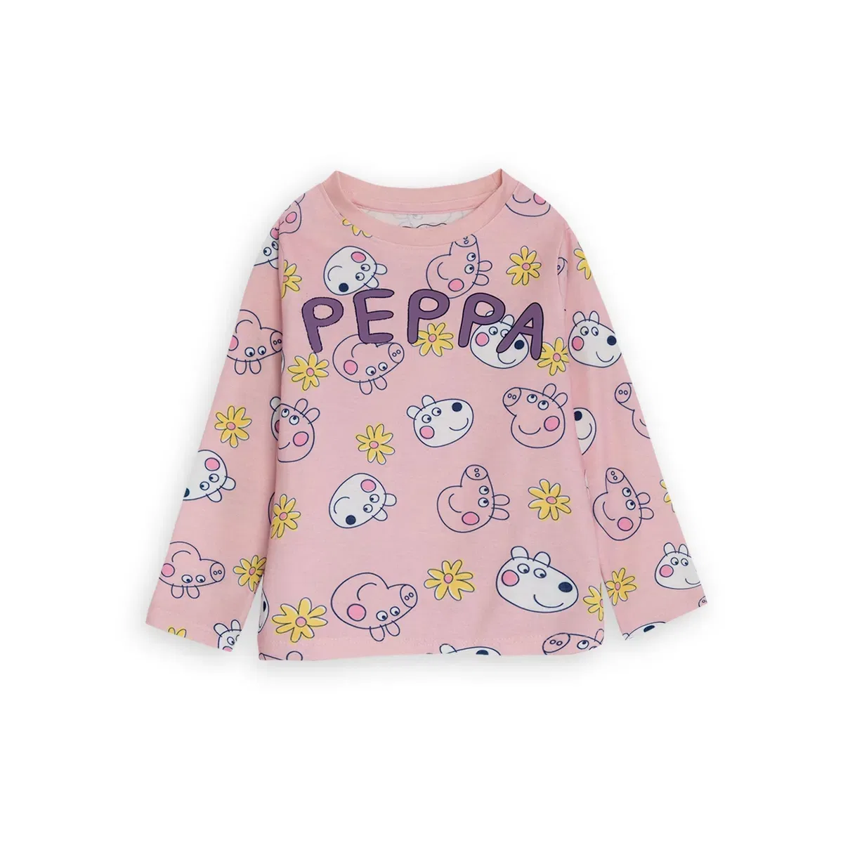 Детская пижама с длинным рукавом и длинной штаниной Character Peppa Pig, Multi — фото 2