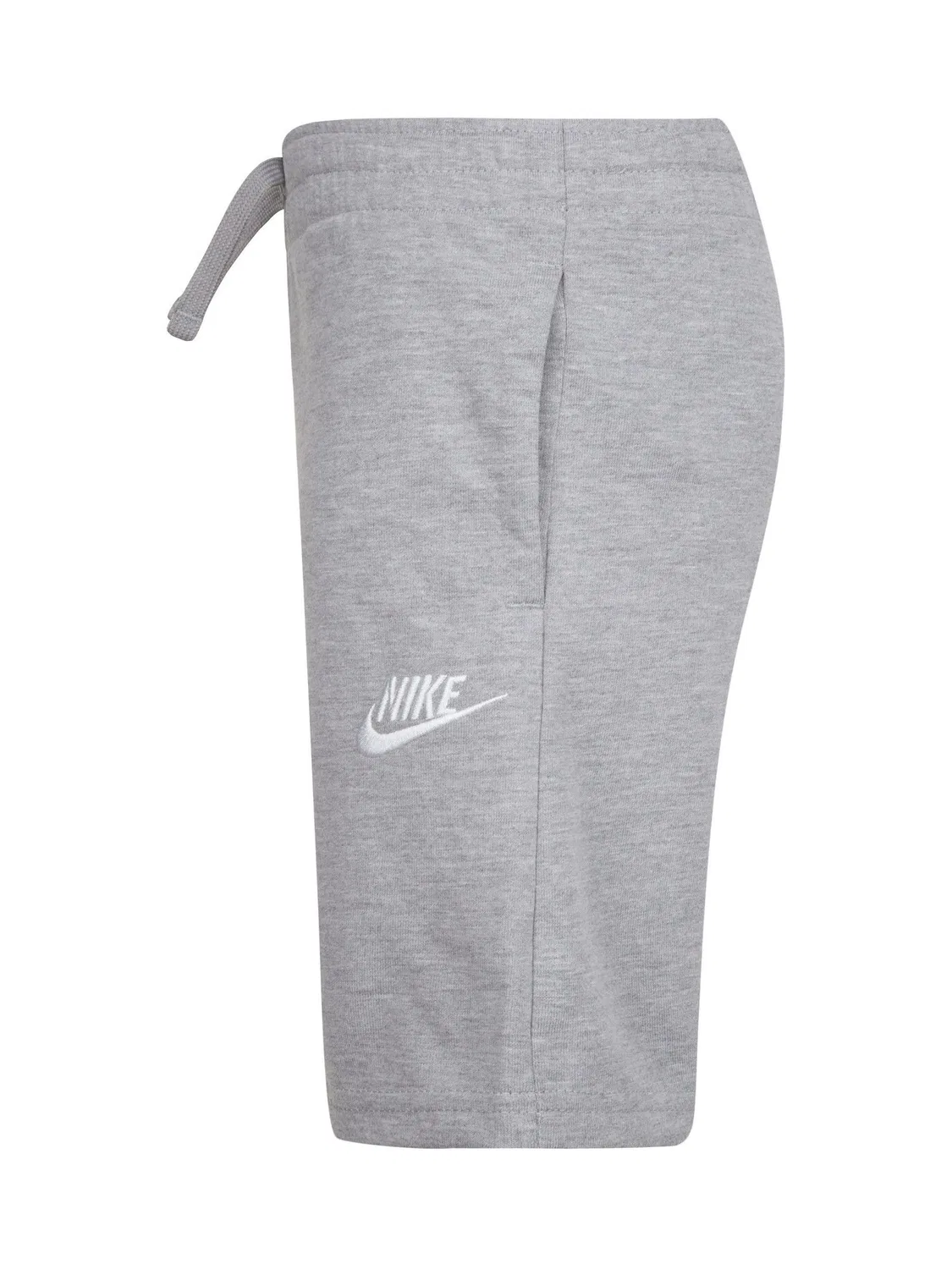 Шорты Nike Club для младших мальчиков, серые — фото 4
