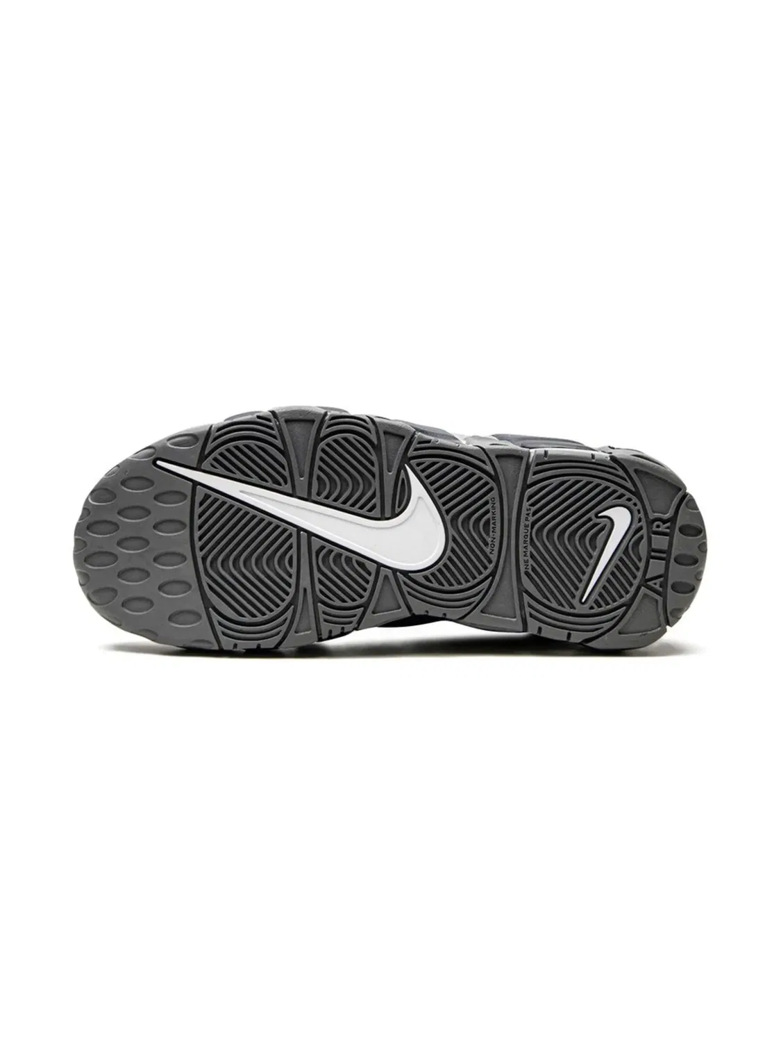 Кроссовки Nike Air More Uptempo "Georgetown", современный серый/темно-синий — фото 2
