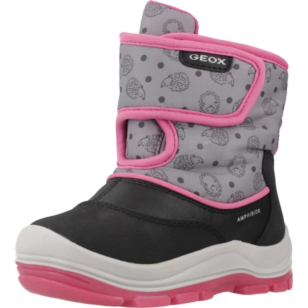 Детские сапоги с технологией Amphibiox Geox Modell B Flanfil Girl B Abx, Rosa