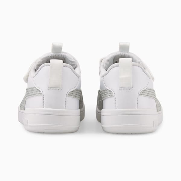 Маленькие дети не любят кроссовки Multiflex Glitz Formstrip Puma, белый — фото 3