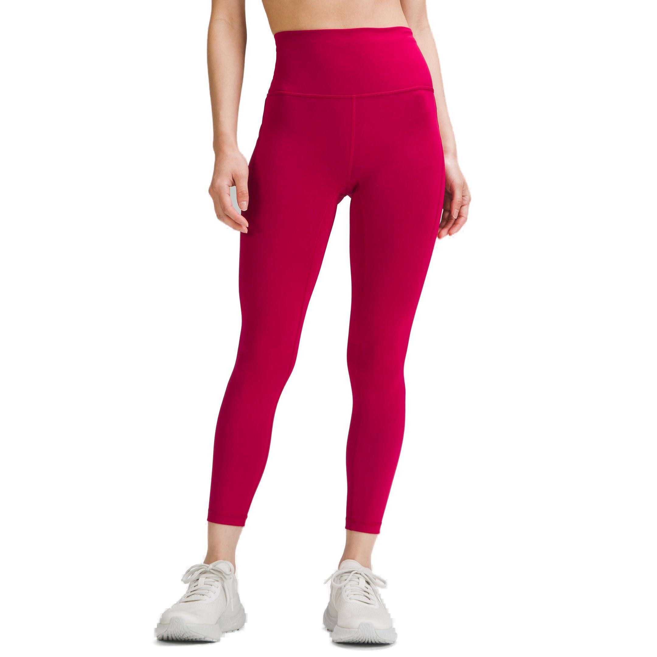 

Женские спортивные брюки Wunder Train Lululemon, красный