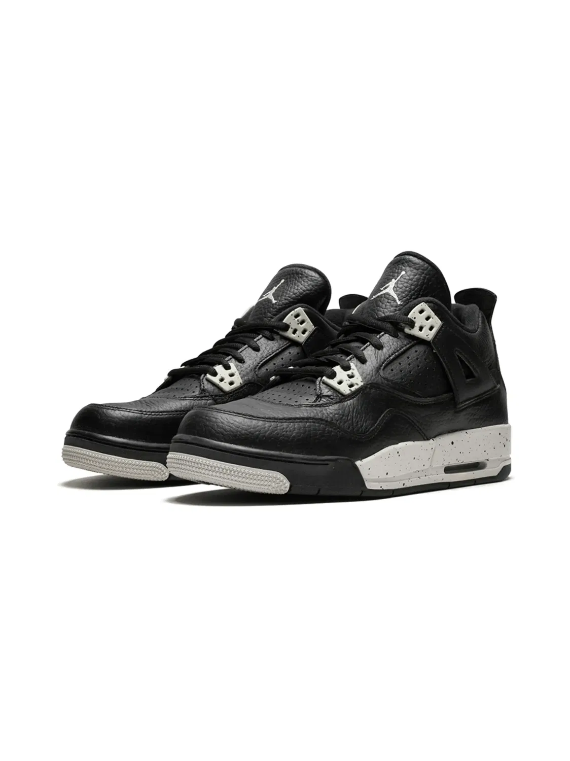 Кроссовки Air Jordan 4 Retro, черный — фото 4
