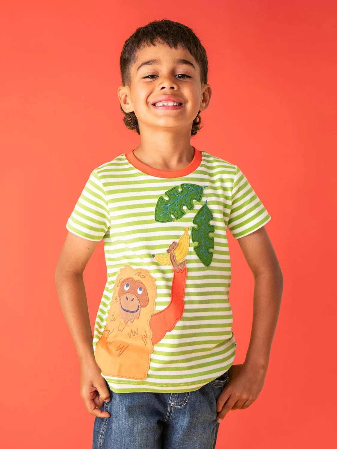 Футболка с аппликацией Sid Frugi, зеленый