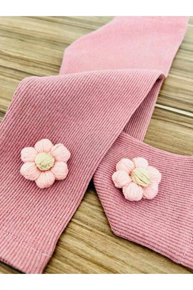 Детские леггинсы для девочек хлопковые Aryakids, Rosebush