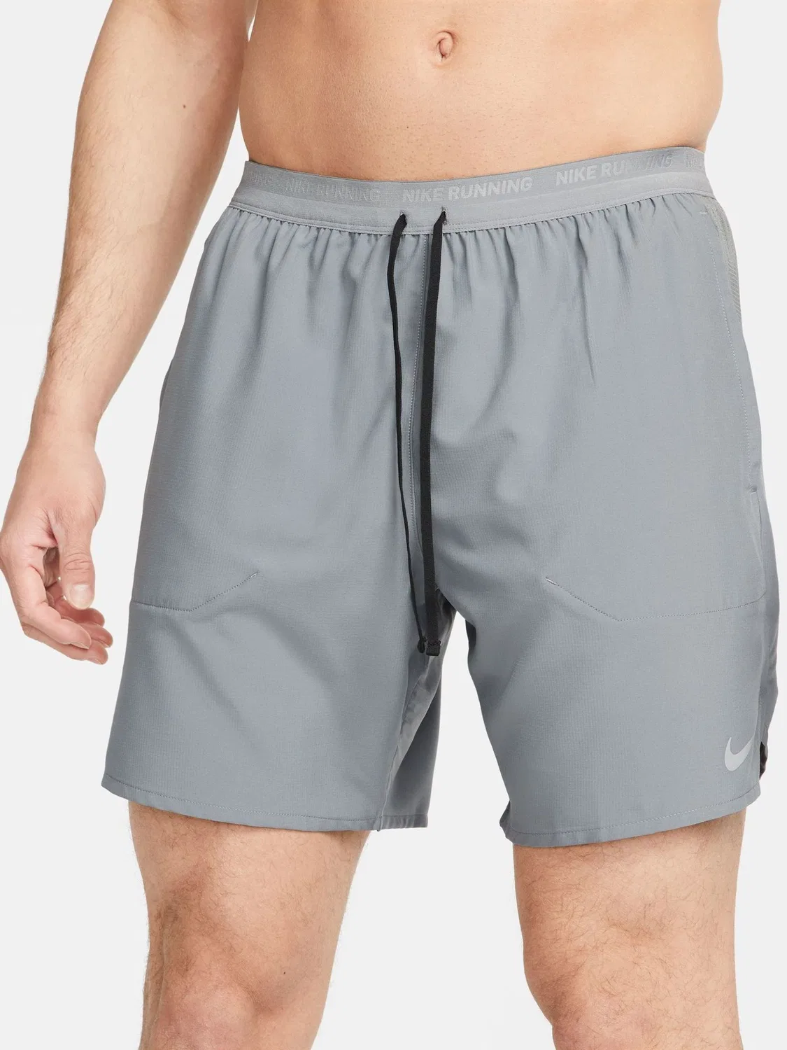Шорты беговые Dri-FIT Stride Nike, серый