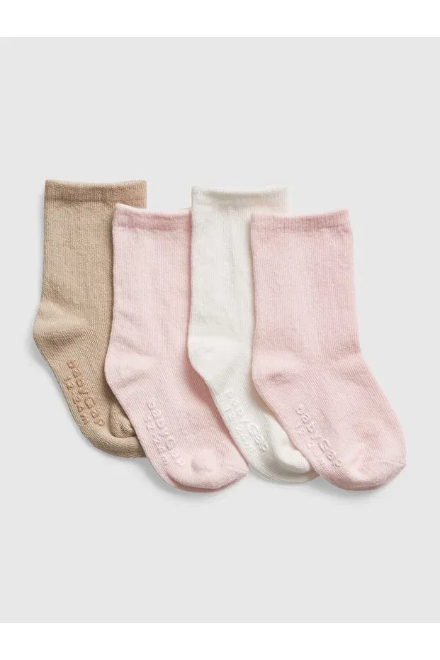Детские носки для новорожденных с принтом Basics Gap, Multicolor — фото 2