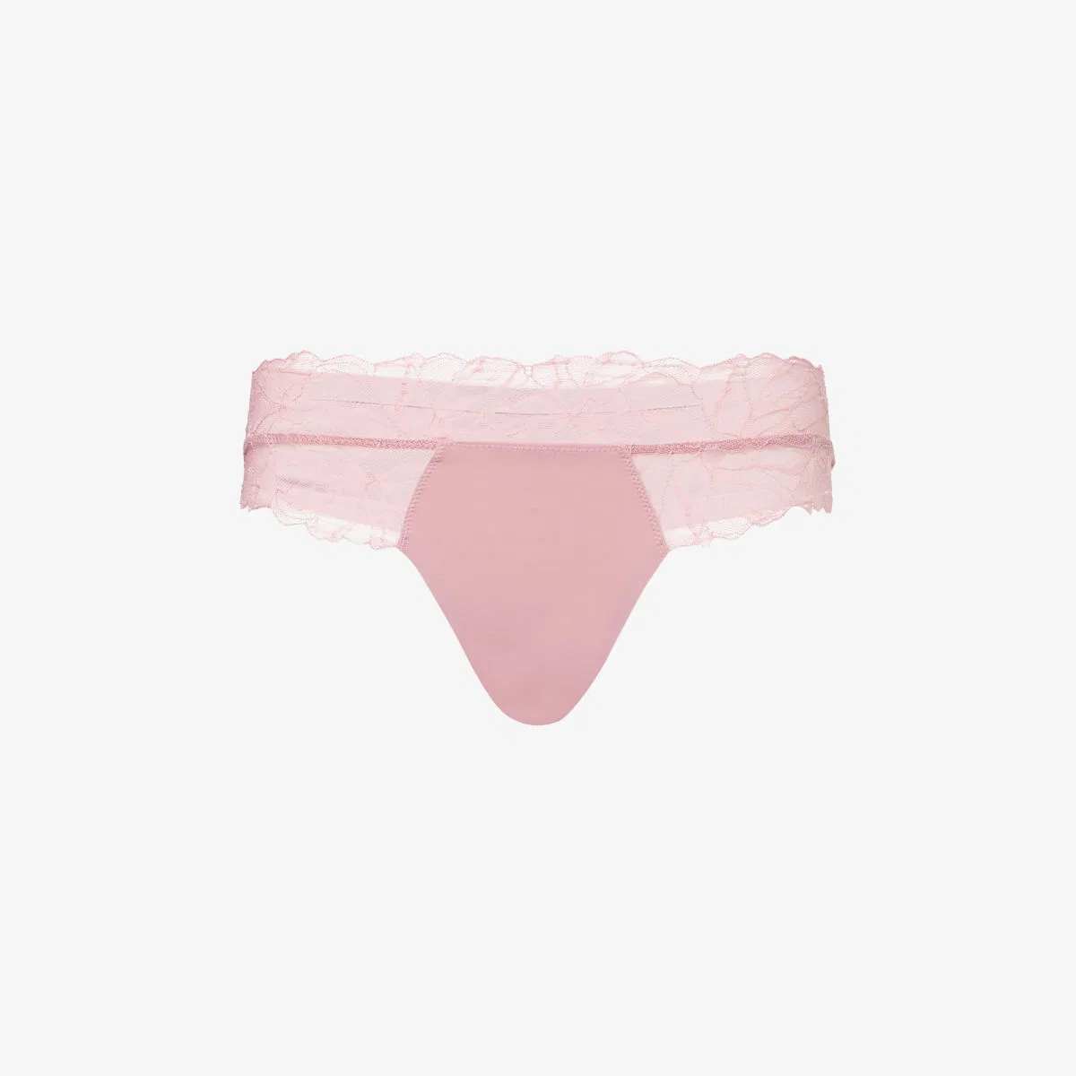 Идеально облегающие стринги из эластичного кружева Calvin Klein, сиреневый