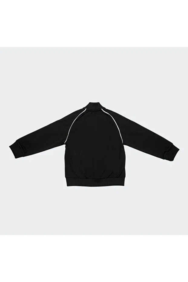 Детский спортивный комплект для девочек с длинным рукавом Adidas, Black