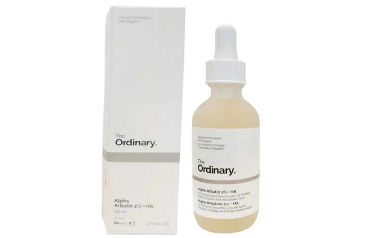 Женская сыворотка для лица с арбутином и гиалуроновой кислотой, 30 мл × 2, The Ordinary, White — фото 3