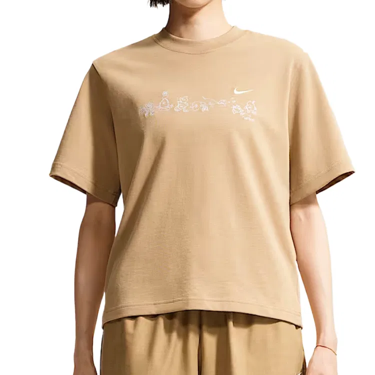 Футболка спортивная свободного кроя, Nike, UK Khaki
