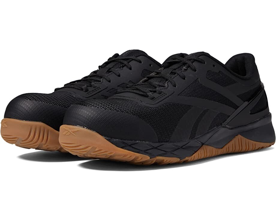 Кроссовки Reebok Nanoflex TR Work EH Comp, черный/коричневый — фото 2