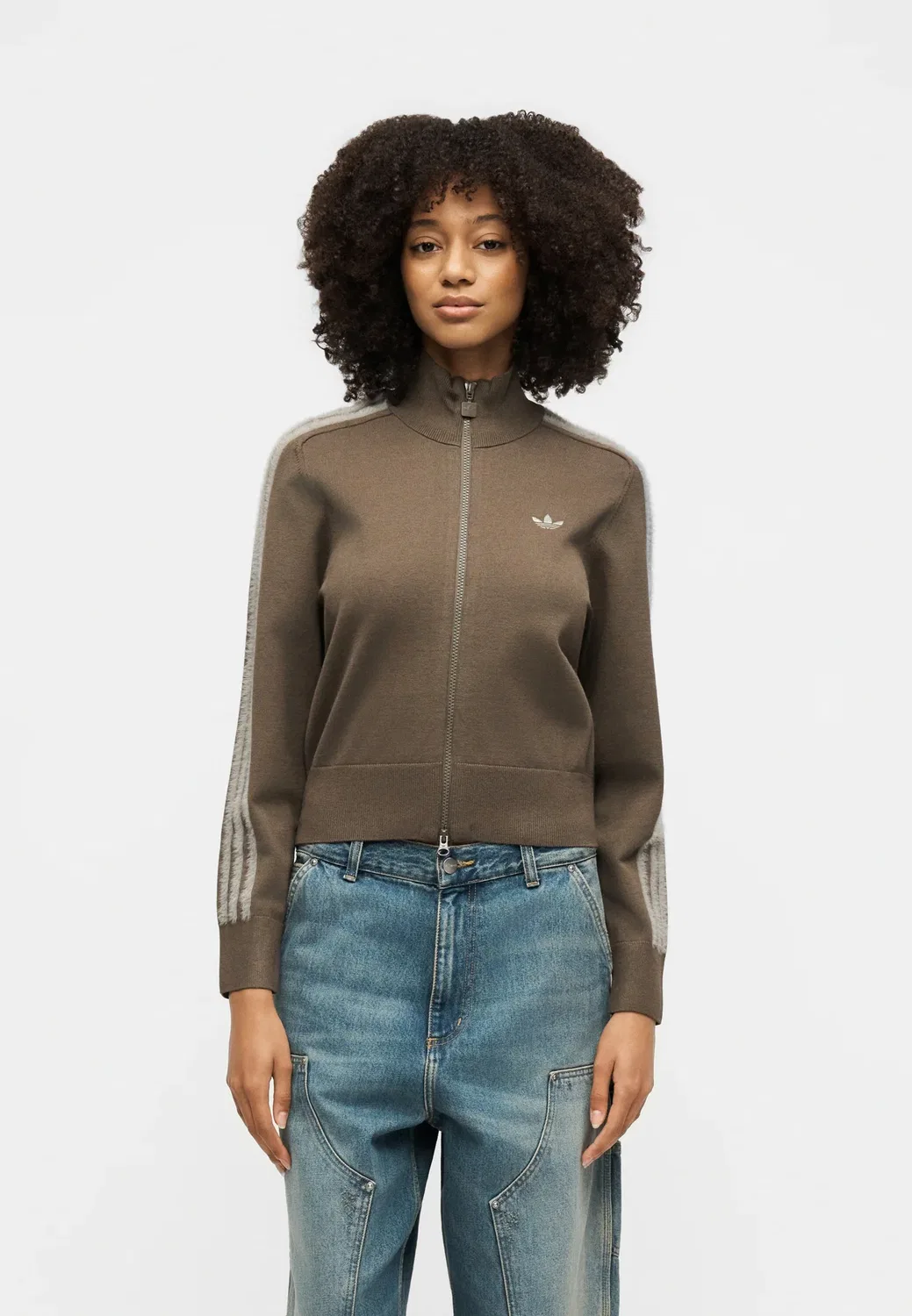 Жар-Птица - кардиган Adidas Originals, Branch/Silver-Coloured Pebble