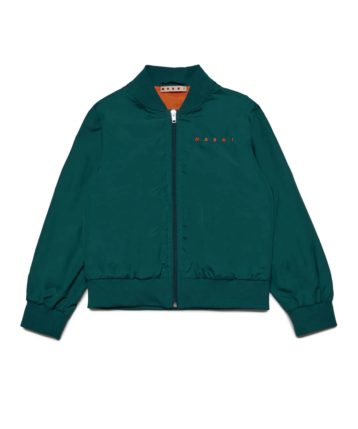 Детская куртка-блузон с принтом MARNI, Dark Green