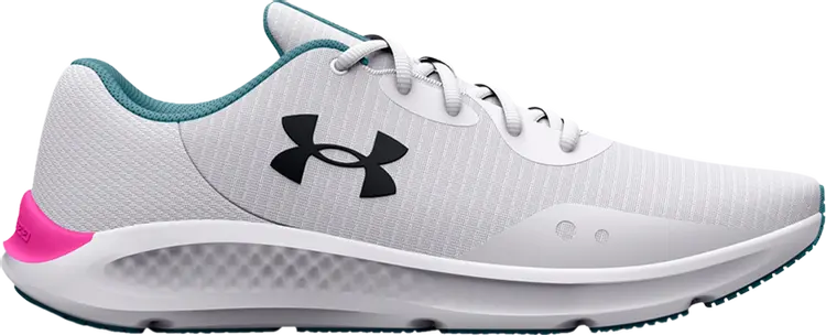 

Кроссовки Under Armour Wmns Charged Pursuit 3 Tech White Pink Aqua, белый