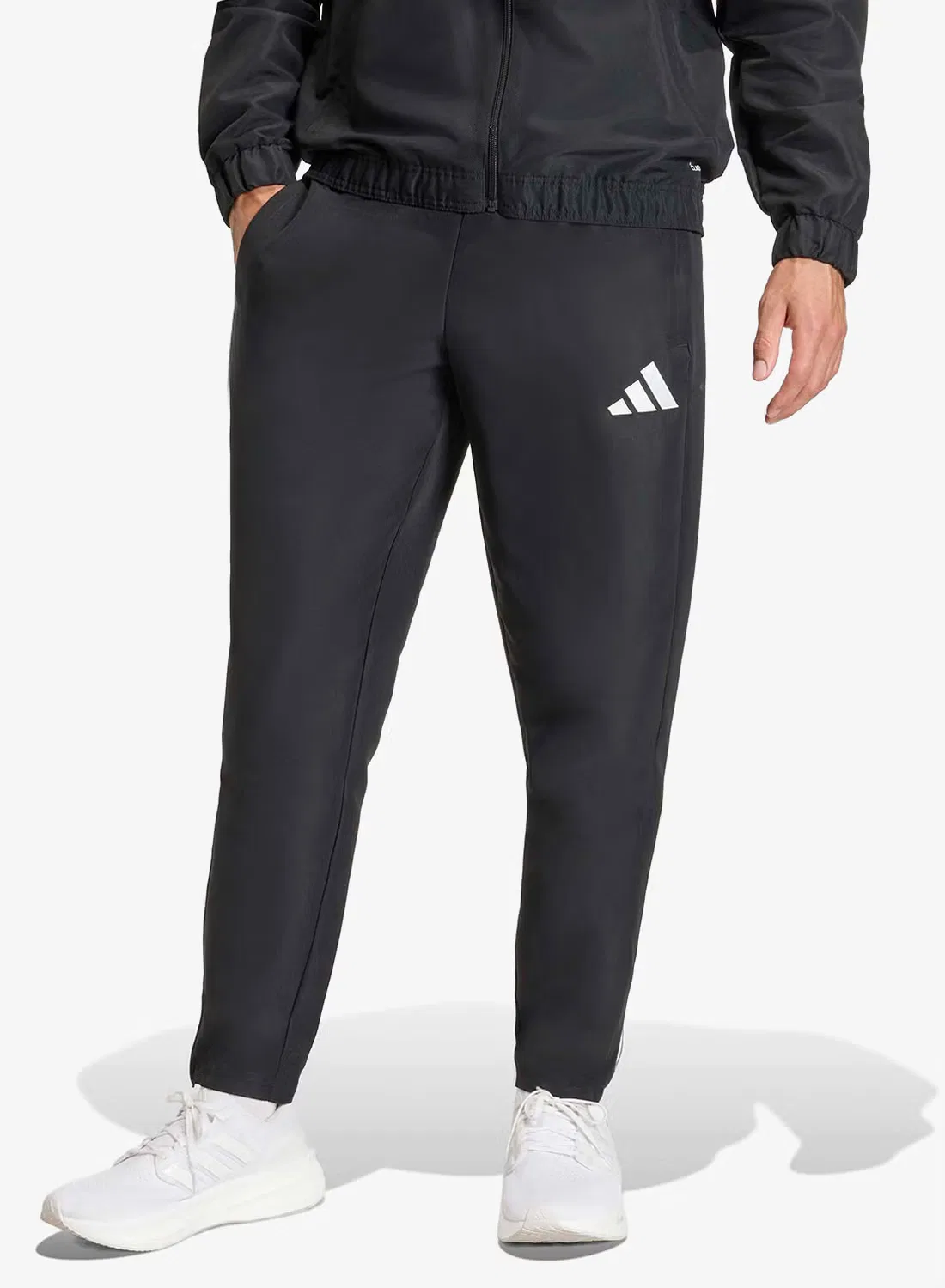 Штаны с дышащим материалом Entrada 26 Adidas, черный
