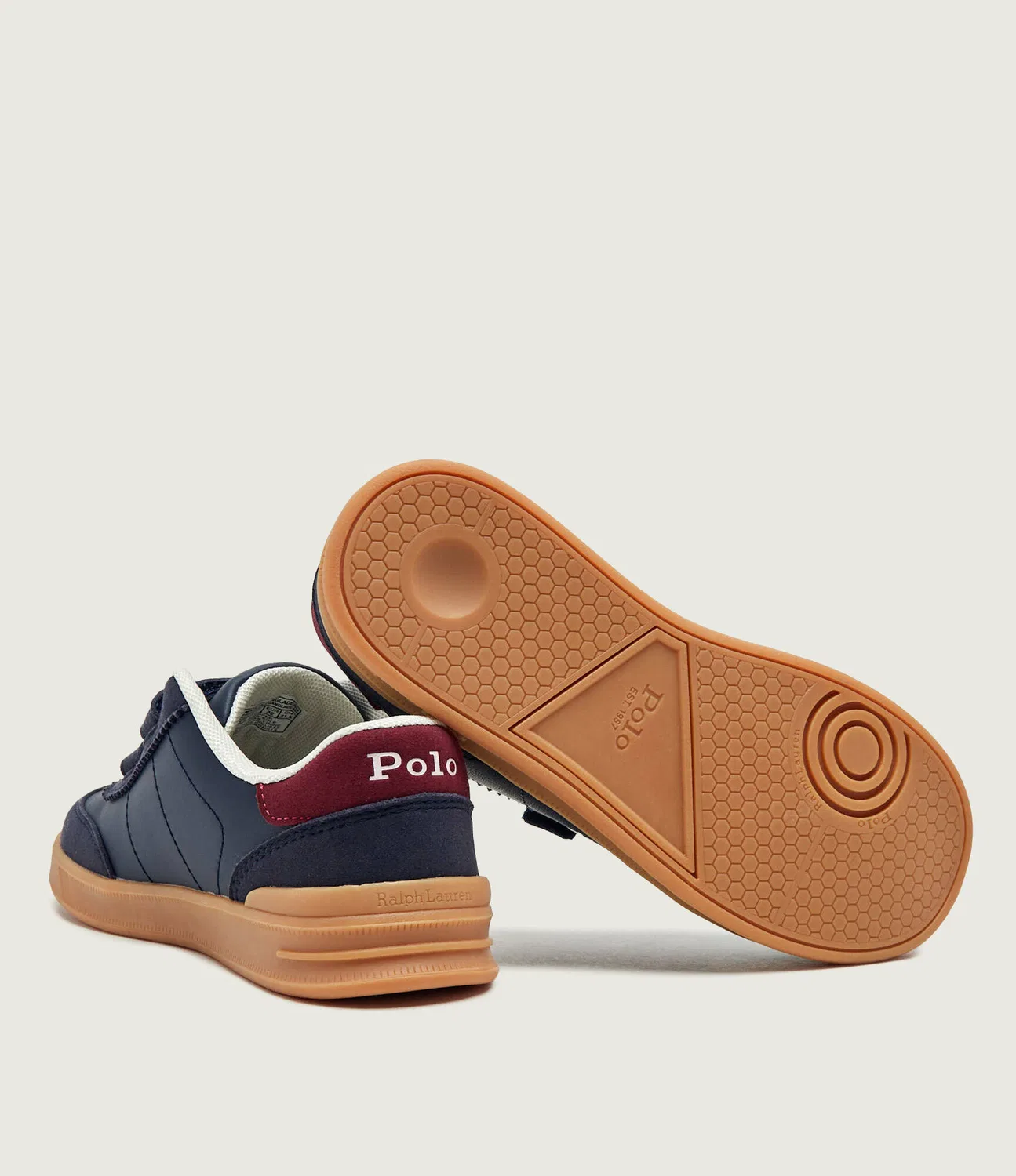 Кроссовки Hollis Ez Polo Ralph Lauren, темно-синий — фото 4