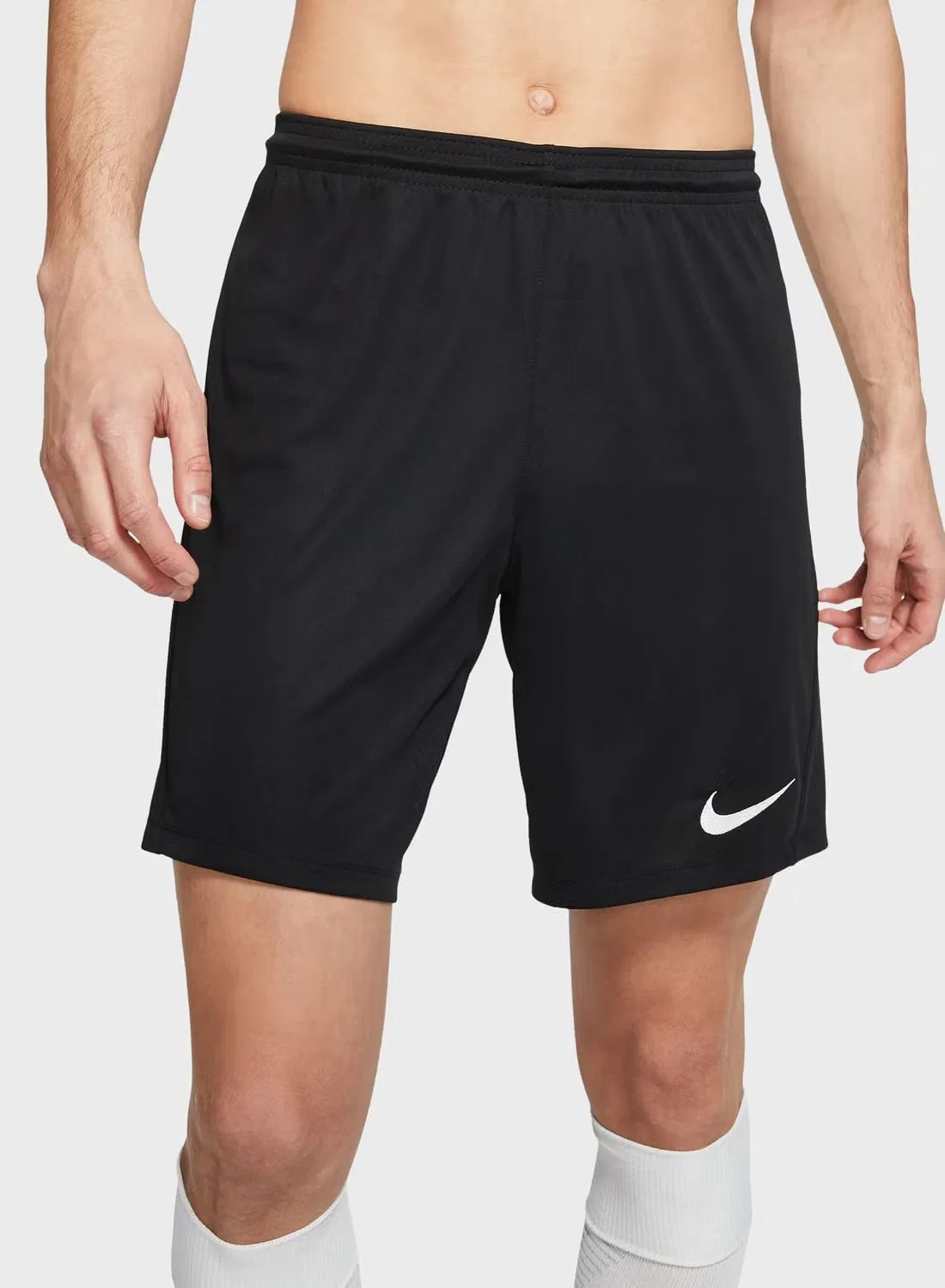 Шорты спортивные с технологией Dri-FIT Park Nike, черный — фото 3