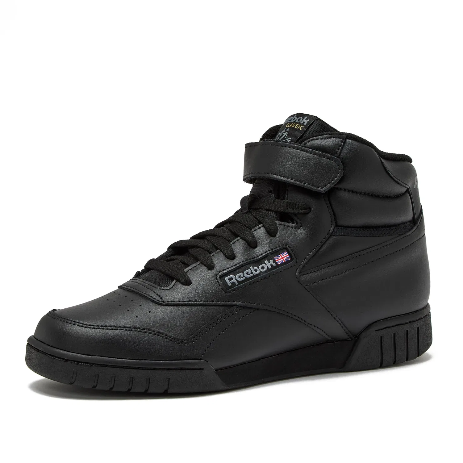 Детские кроссовки для мальчиков с высоким верхом Ex-O-Fit Hi Reebok, Int Black