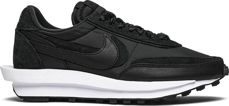 

Кроссовки Nike sacai x LDWaffle 'Black Nylon', черный