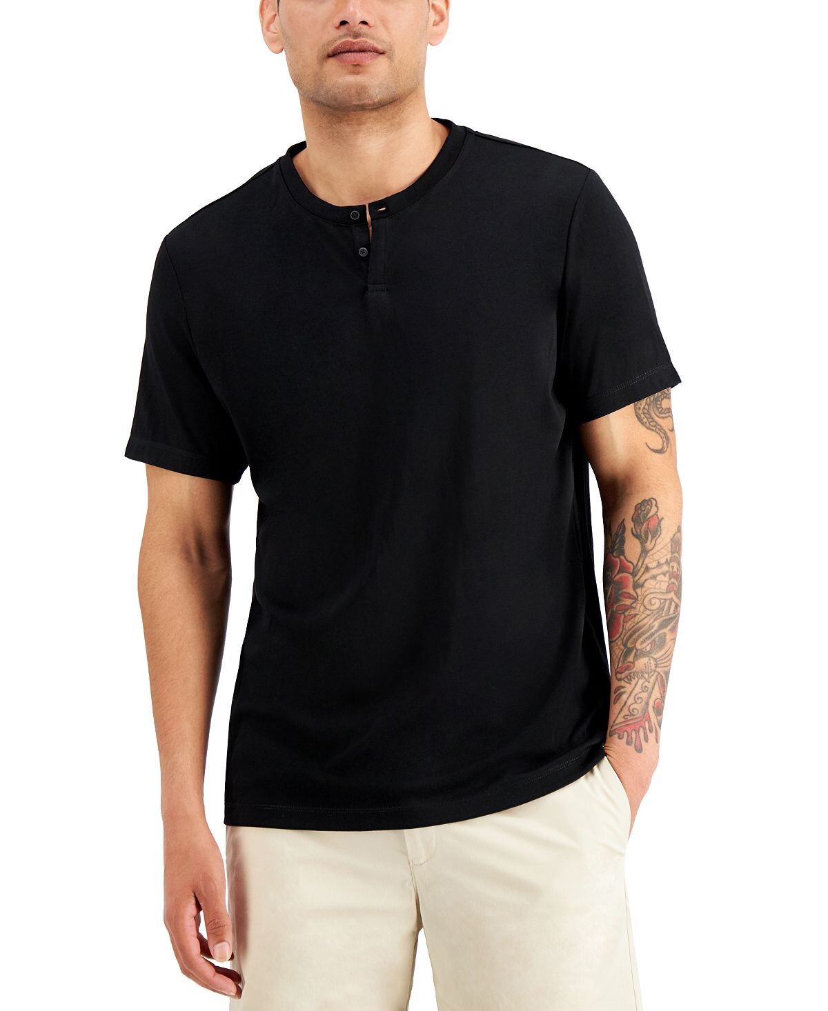 

Мужские кроссовки solid henley, созданные для macy's Alfani, мульти, Черный, Мужские кроссовки solid henley, созданные для macy's Alfani, мульти