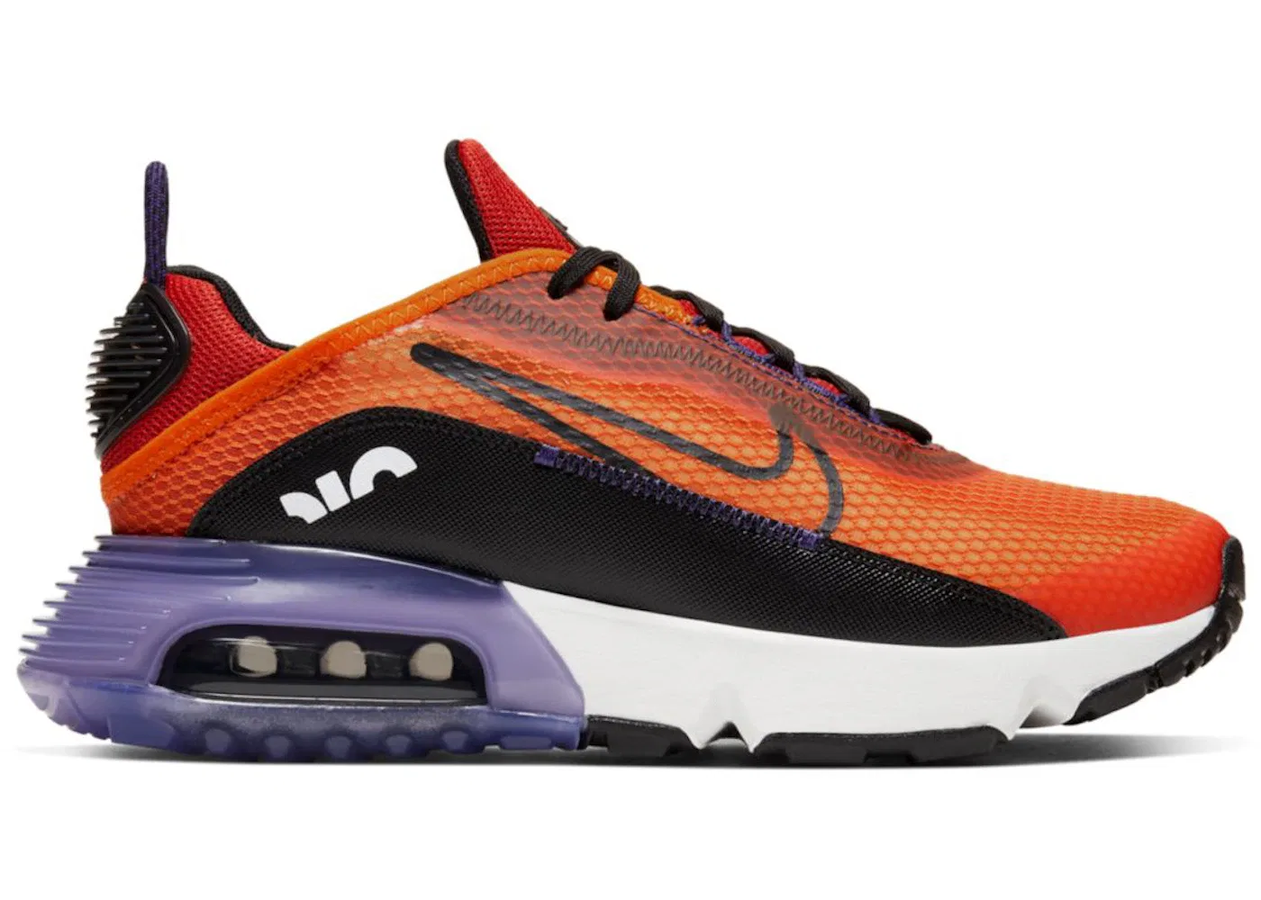 Детские кроссовки Lifestyle Nike Air Max 2090, Magma Orange/Grand Purple/Habanero Red/Black