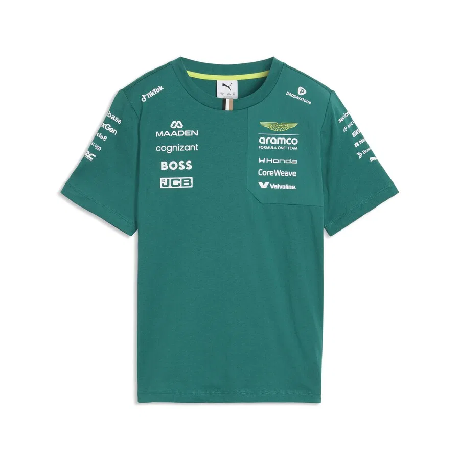 Футболка PUMA Performance Shirt изумрудного цвета, Kiwi
